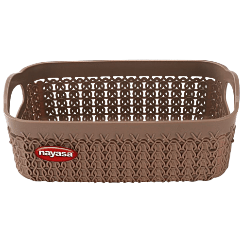 Buy Nayasa Rope Basket Mini Basket For Fruits & Vegetables For Dining Table/Kitchen