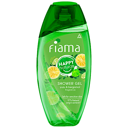 Buy Fiama Happy Naturals Shower Gel Yuzu & Bergamot, For Moisturised Skin Online at Best Price