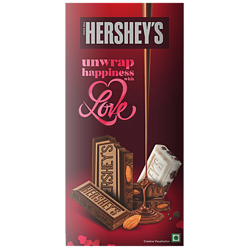 Buy Hersheys Bar Valentine Gift Pack Whole Almonds Online at Best