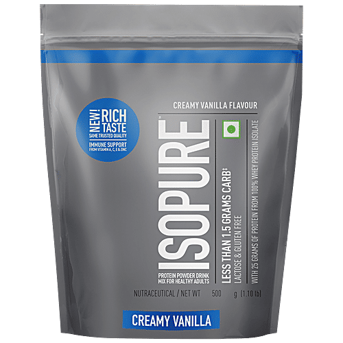 Buy Isopure Protein Powder Drink Mix For Adults Creamy Vanilla
