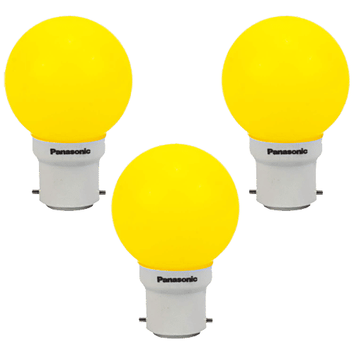 Panasonic LED LED Night Lamp Spherical Bulb - 0.5 Watt, Yellow, 1 pc  