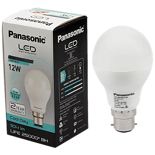Buy Panasonic LED Spherical LED Bulb 12 Watt, 6500K, Cool Day Light