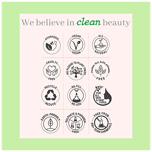 Natural Vibes Hair Treatment Serum - Reduces Hair Fall, Controls Frizz, Nourishes Dry Scalp, 30 ml