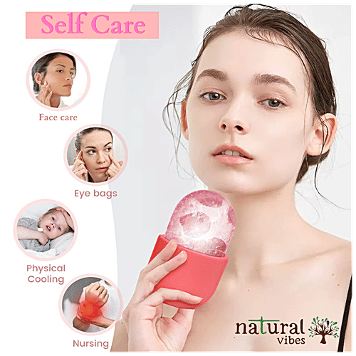 Natural Vibes Ice Facial Roller - For Face, Neck & Under Eye, 94 g  