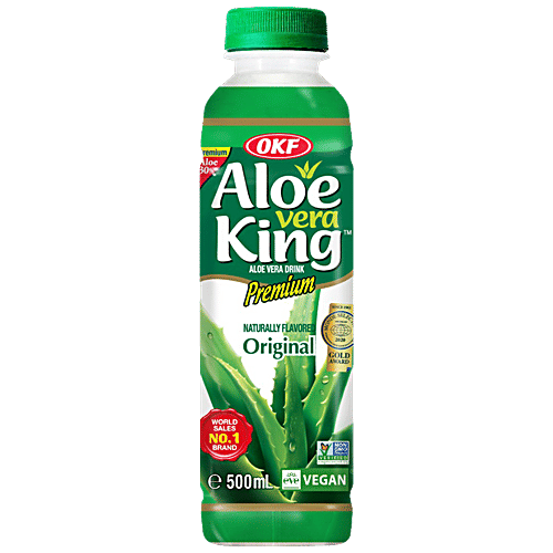 Buy OKF Aloe Vera King Drink Original, Vegan Online at Best Price of