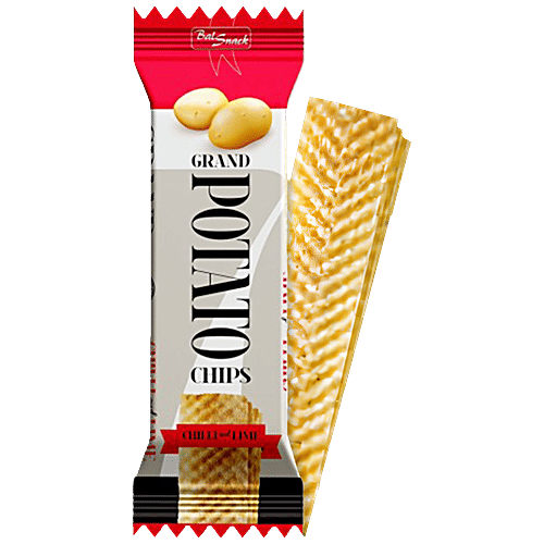 Buy Bal Snack Grand Potato Chips Chilli Lime, Crispy Online at Best