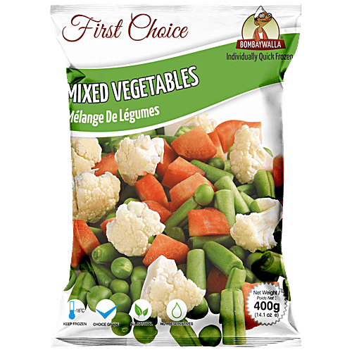 Bombaywalla Foods Mixed Vegetables, 400 g  