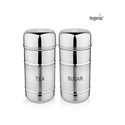 Buy Segovia TeaSugar Container Multipurpose, Stainless Steel, Durable Online at Best Price of