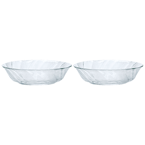 Buy Yera Glass Bowl Set Plain, Lightweight Online at Best Price of Rs