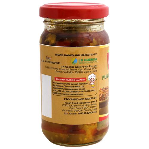 URBAN SALSA Punjabi Mixed Pickle, 200 g Bottle 