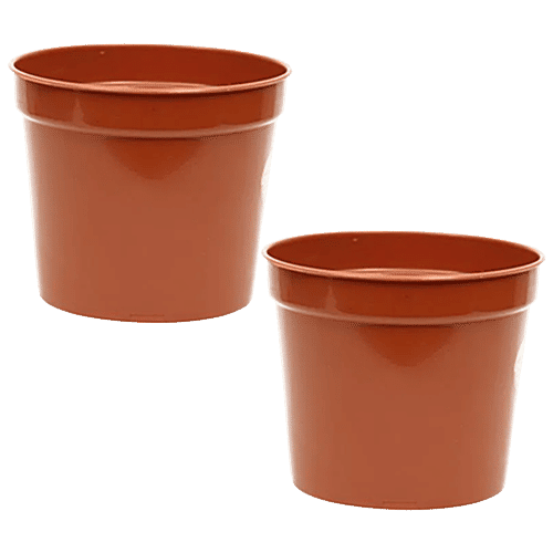 Buy NATURES PLUS Nursery Pot 7 Inch, Brown, Durable, Longlasting