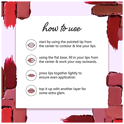 Plum Matterrific Lipstick - Highly Pigmented, Nourishing & Non-Drying, 4.2 g Berry Tale - 138