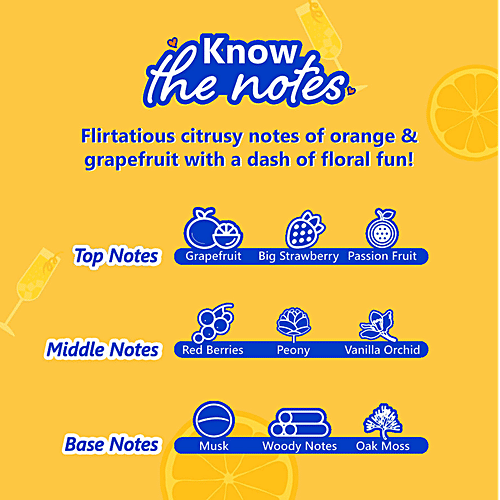 Plum BodyLovin' Body Mist - Trippin' Mimosas, Citrusy Fragrance, Perfume Body Spray, 100 ml  