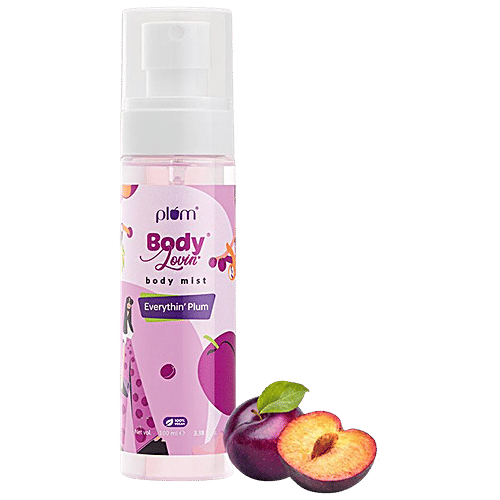 Plum BodyLovin' Body Mist - Everythin' Plum, Fruity Fragrance, Perfume Body Spray, 100 ml  