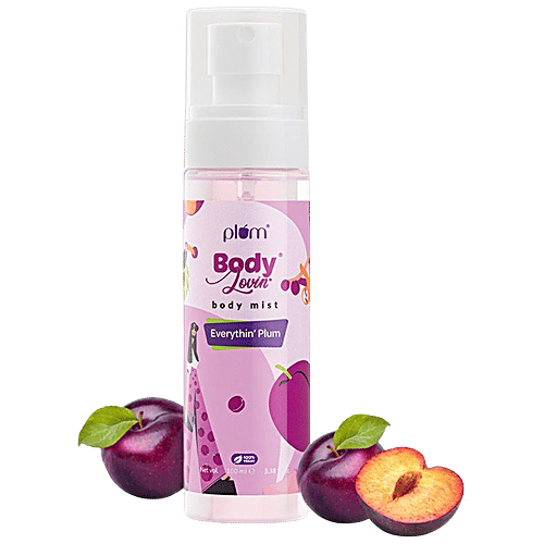 Plum BodyLovin' Body Mist - Everythin' Plum, Fruity Fragrance, Perfume Body Spray, 100 ml  