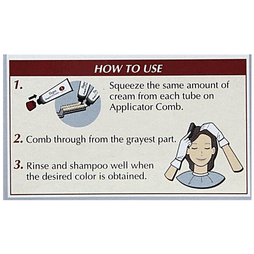 Bigen Speedy Hair Colour Conditioner With Natural Herbs - Dark Brown 883, Darkens In 5 Mins, 80 g  