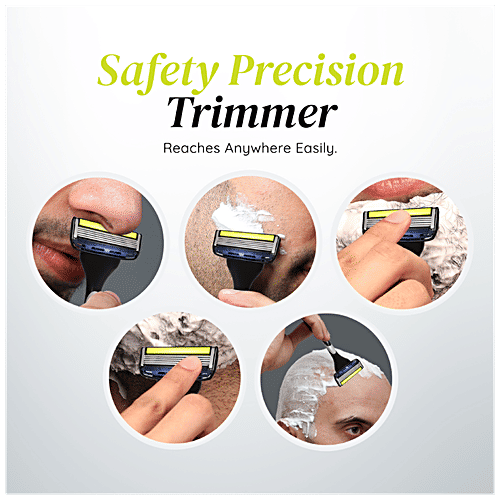 Buy LetsShave Pro 5 Razor Shaving Kit For Men 5 Blade Shaving Razor