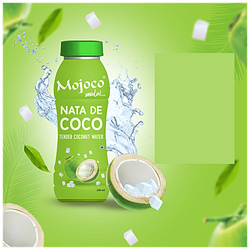 Buy Mojoco Malai Nata De Coco Tender Coconut Water Refreshing, Boosts