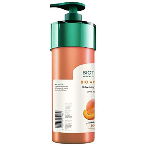Buy BIOTIQUE Bio Apricot Refreshing Body Wash 100 Soap Free Online