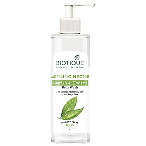 Buy BIOTIQUE Morning Nectar Nourish & Hydrate Body Wash For Visibly