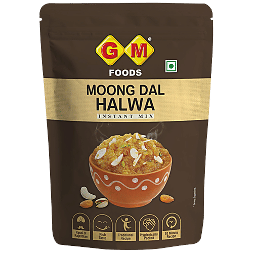 Buy Gm Foods Moong Dal Halwa Instant Mix Online at Best Price of Rs 120