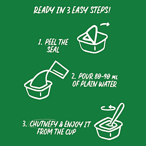 Chutnefy 5 Second Mint Chutney - Authentic Recipe, 30 g  