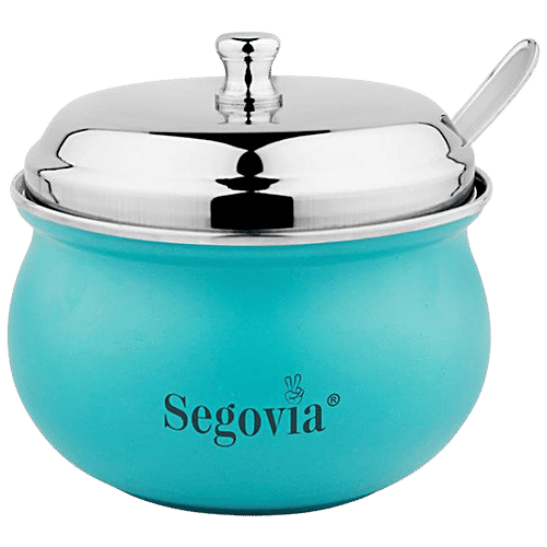 Buy Segovia Steel Ghee Pot For Multipurpose Usage, Utility Container
