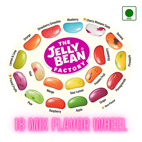 Buy The Jelly Bean Factory Jelly Bean Candy 18 Mix Fruit Flavours