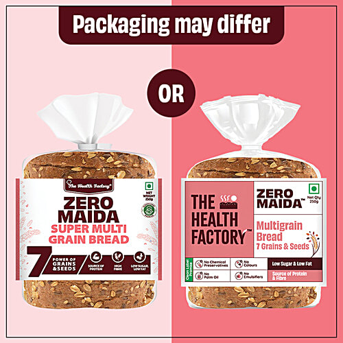 The Health Factory Super Multigrain Bread, 250 g  