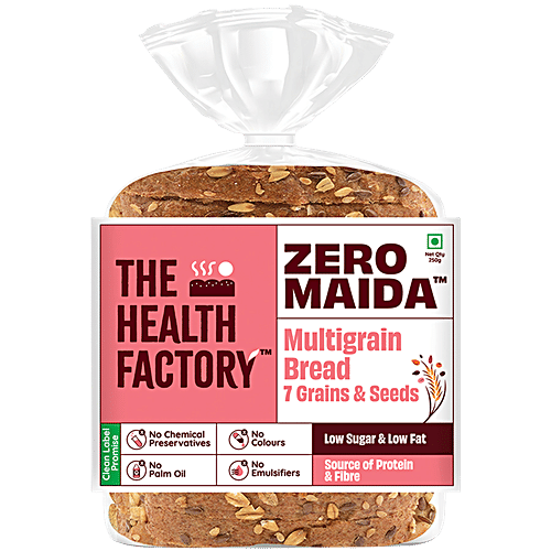 The Health Factory Super Multigrain Bread, 250 g  