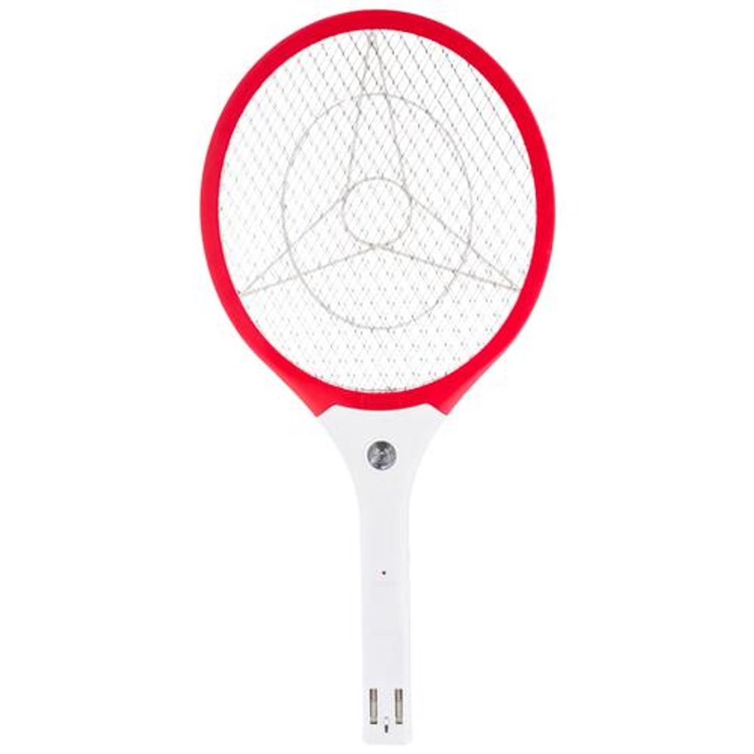 Nouvetta Advanced Electrical Rechargable Mosquito Racket - Red, 1 pc 
