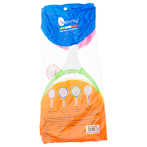 Nouvetta Advanced Electrical Rechargable Mosquito Racket - Green, 1 pc