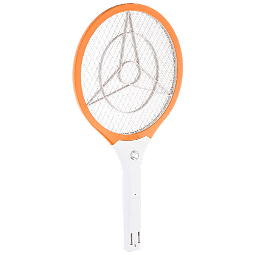 Nouvetta Advanced Electrical Rechargable Mosquito Racket - Orange, 1 pc