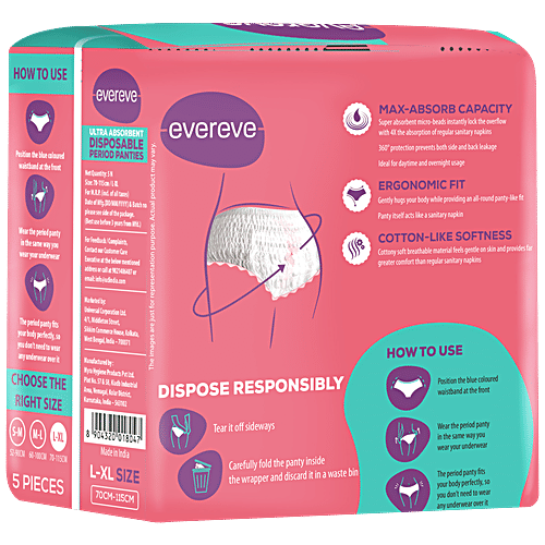 Buy Evereve Evereve Disposable Period Panties Ultra Absorbent, Anti