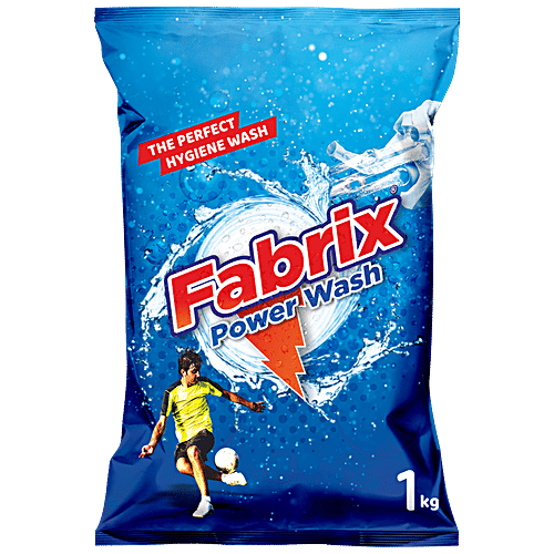 Buy Fabrix Power Wash Powder Detergent Removes Sweat Stains
