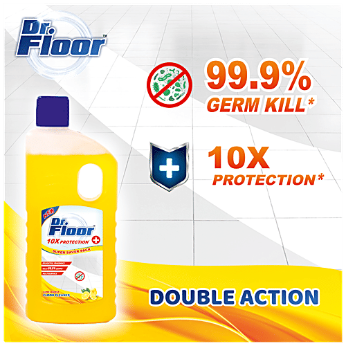 Buy Dr. Floor Cleaner Kills Germs, Lime Fragrance Online at Best