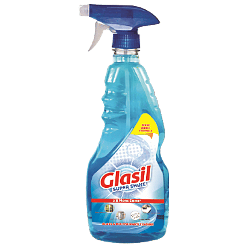 Glasil Super Shine Glass Cleaner - Used For Multiple Surfaces, 500 ml  