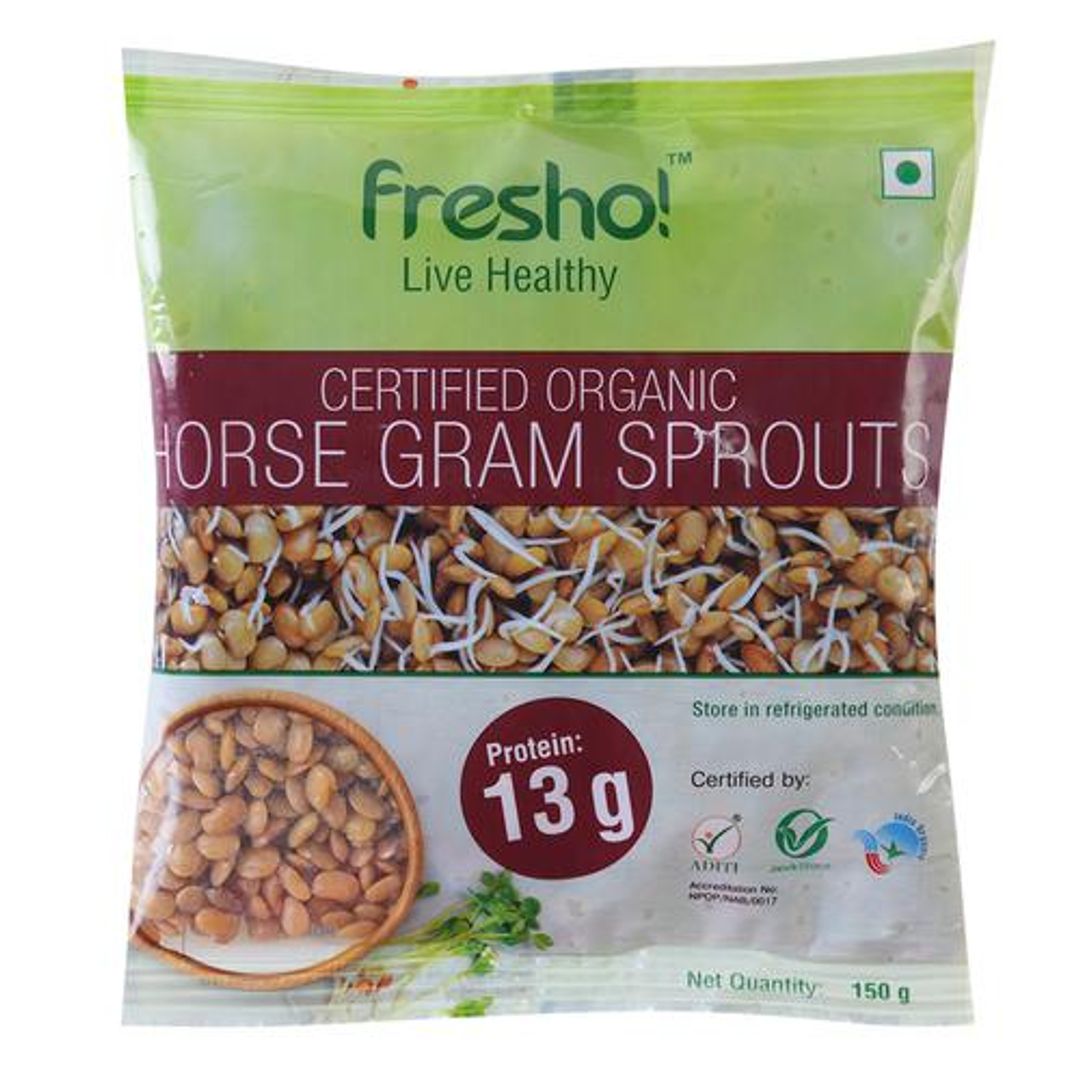 Fresho Organic Sprouts Horse Gram, 150 g 