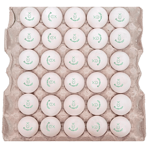 Reddeggs Organic Selenium Eggs - No Antibiotics/Hormones/Synthetic Drugs, 30 pcs  