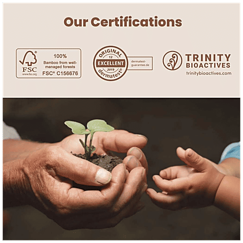 Terra Kiwi Fruit Extract Baby Wipes - Provides Natural Hydration, Soft, Biodegradable, 70 pcs  