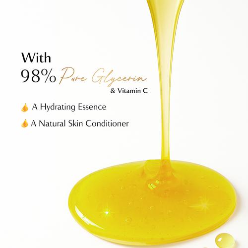 Pears Bright Glow Body Wash, 750 ml  With Glycerin & Vitamin C, 0% Parabens