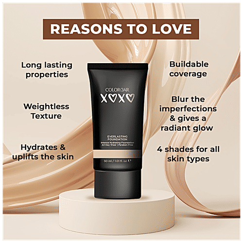 Buy ColorBar XOXO Everlasting Foundation Paraben Free Online at Best