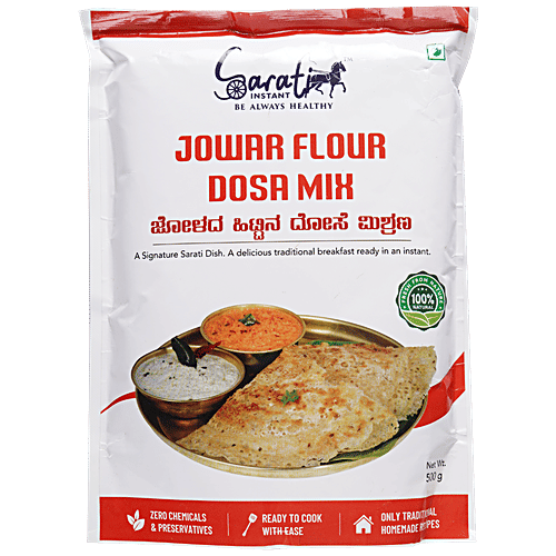 Buy Sarati Instant Jowar Flour Dosa Mix Online at Best Price of Rs 126