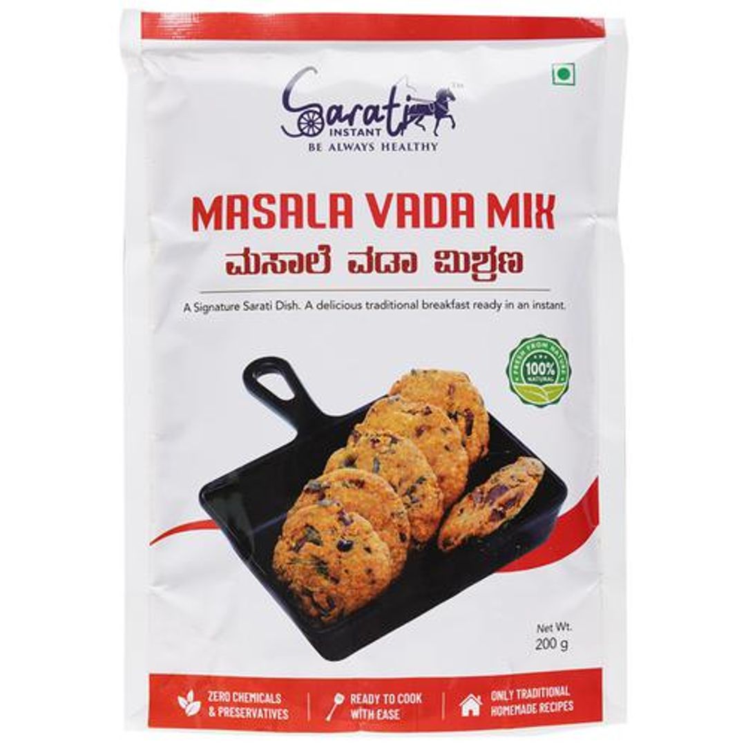 Sarati Instant Masala Vada Mix - Traditional Recipe, 200 g 