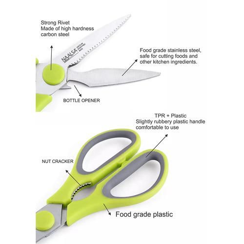 Buy NAALSA VICTOR 1Pc Kitchen Scissor Heavy Duty Shears Ultra Sharp  Stainless Steel Multi-function Online at Best Prices in India - JioMart.