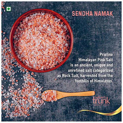 Buy Nature's Trunk Natural Himalayan Pink Salt With 84 Different