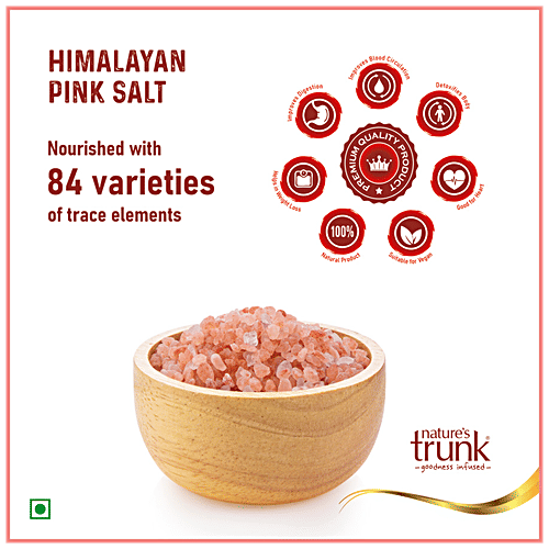Buy Nature's Trunk Natural Himalayan Pink Salt With 84 Different