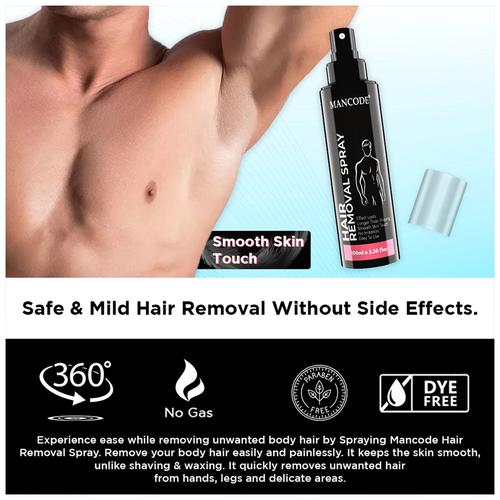 Buy Mancode Hair Removal Spray - Easy To Use, For Men Online at Best Price  of Rs 399 - bigbasket