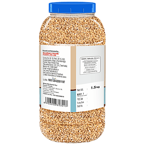 Manna Steel Cut Oats - High In Protein & Fibre, Gluten Free, 1.5 kg  