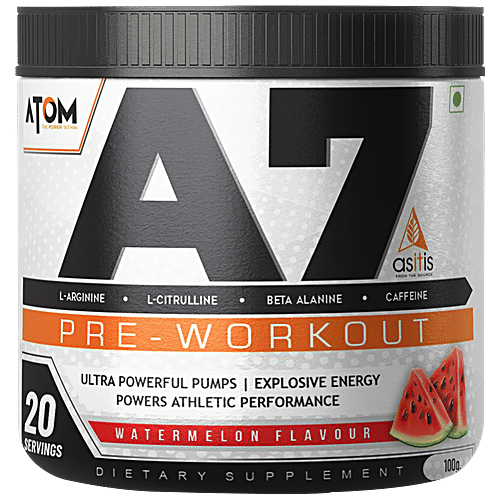 Buy ASITIS Nutrition ATOM A7 PreWorkout For Pump & Athletic